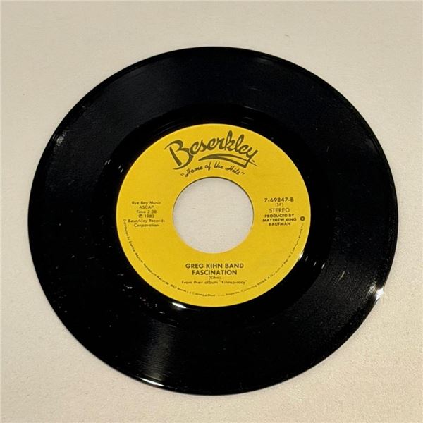 Greg Kihn Band Fascination 45 Album