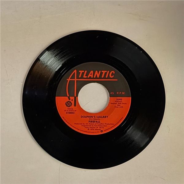 Firefall Dolphin's Lullaby 45 Album