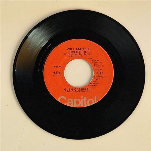 Glen Campbell William Tell Overture 45 Album