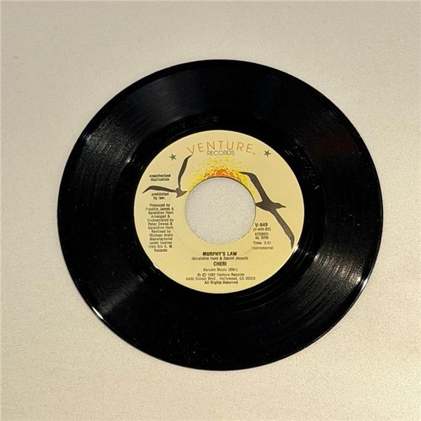 Cheri Murphy's Law 45 Album