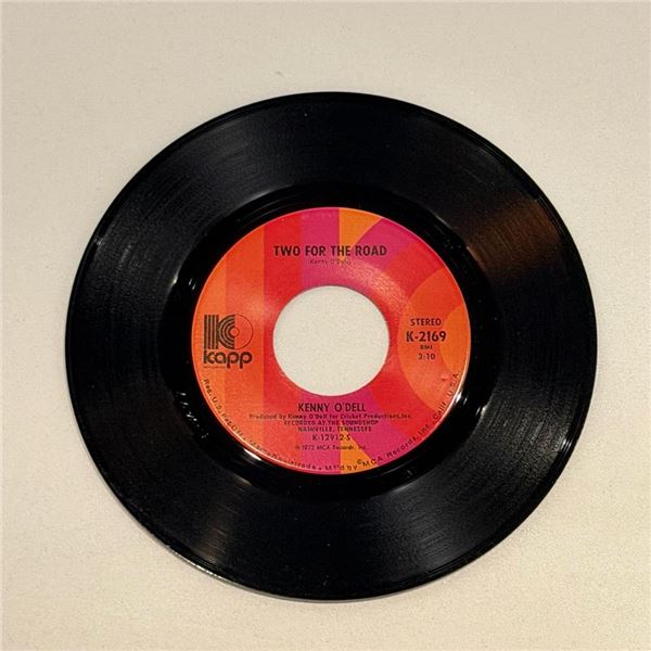 Kenny O'Dell Two For the Road 45 Album