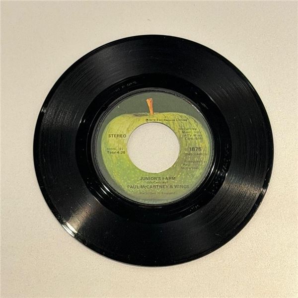 Paul McCartney and Wings Junior's Farm 45 Album