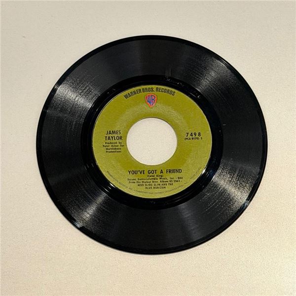 James Taylor You've Got A Friend 45 Album