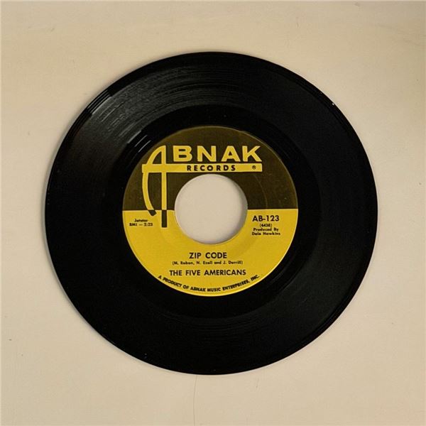 The Five Americans Zip Code 45 Album