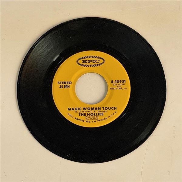 The Hollies Magic Woman Touch 45 Album