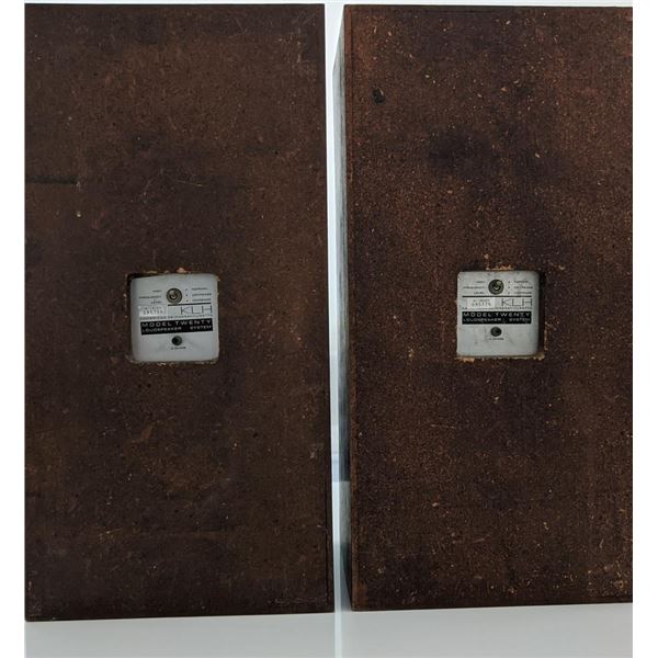 KLH Model 20 Loudspeaker System - Speaker Pair
