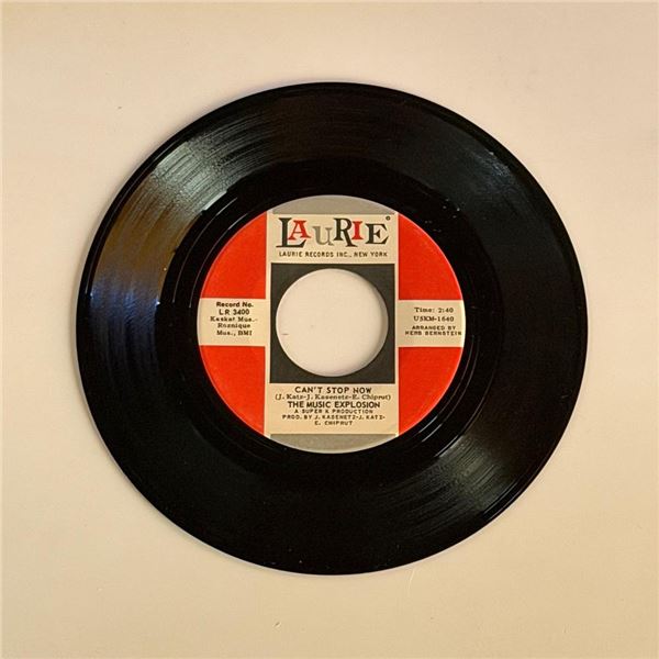 The Music Explosion Can't Stop Now 45 Album