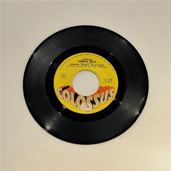 George Baker Selection Little Green Bag 45 Album