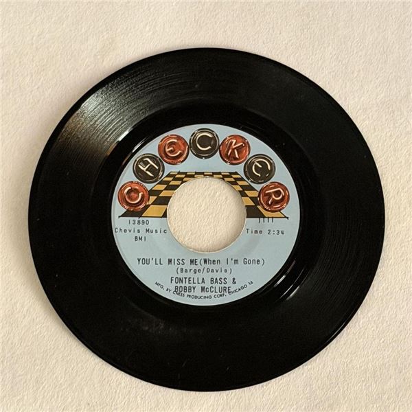 Fontella Bass and Bobby McClure You'll Miss Me When I'm Gone 45 Album