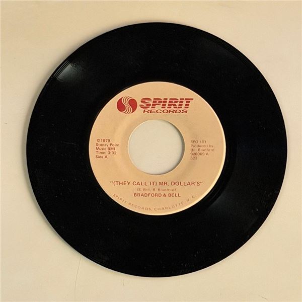 Bradford and Bell They Call it Mr. Dollars 45 Album