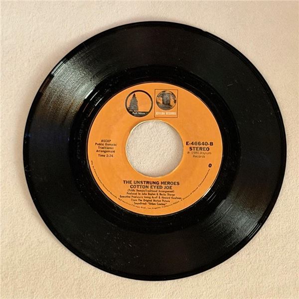 The Unstrung Heroes Cotton Eyed Joe 45 Album