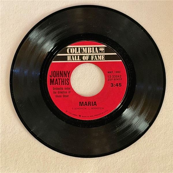 Johnny Mathis Maria 45 Album