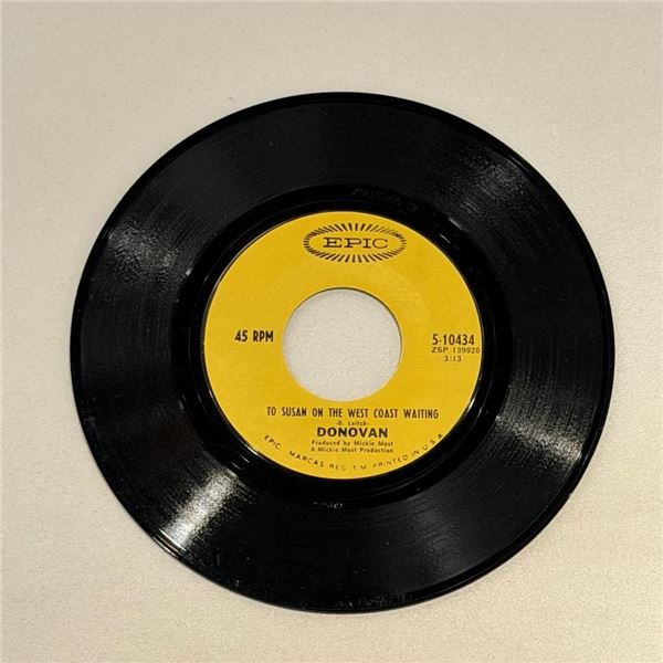 Donovan To Susan on the West Coast Waiting 45 Album