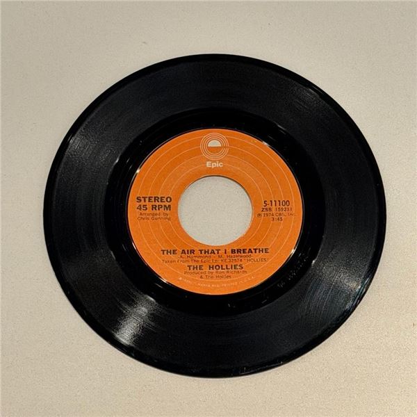 The Hollies The Air That I Breathe 45 Album