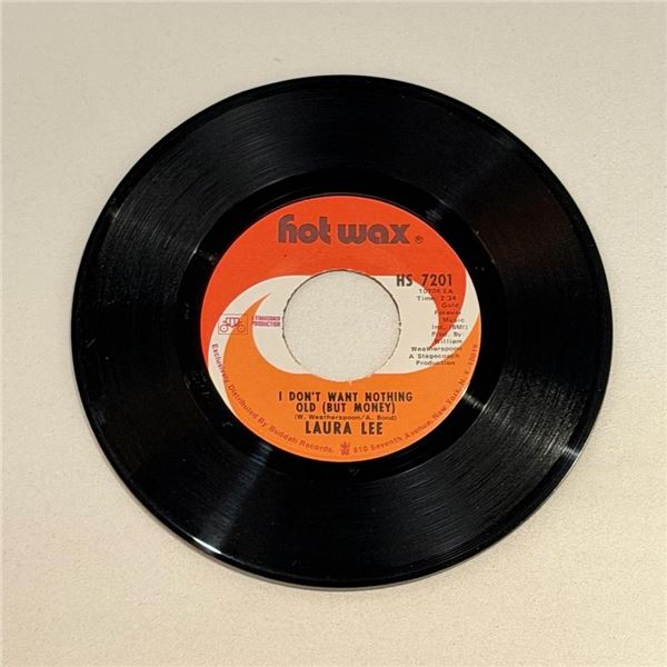 Laura Lee I Don't Want Nothing Old But Money 45 Album