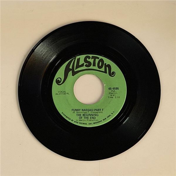 The Beginning of the End Funky Nassau 45 Album