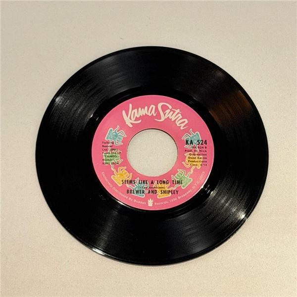 Brewer and Shipley Seems Like A Long Time 45 Album