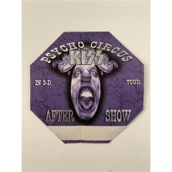Kiss Psycho Circus Tour in 3D After Show Pass