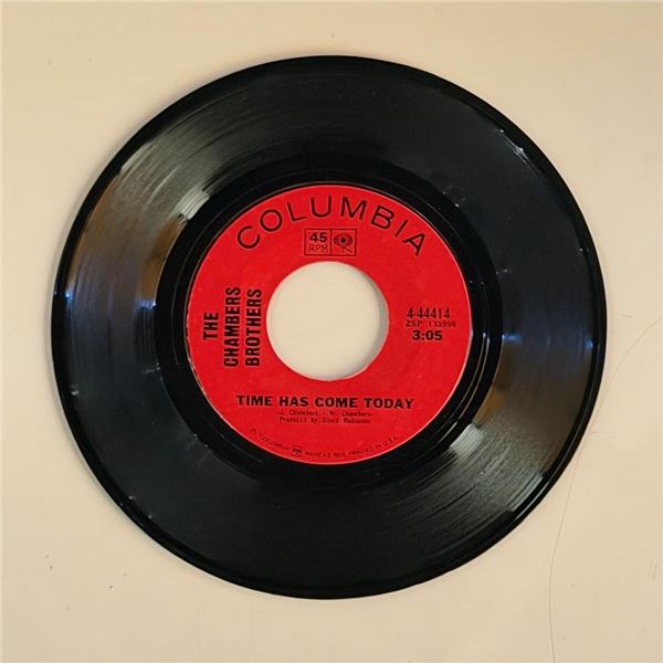 The Chambers Brothers Time Has Come Today 45 Album