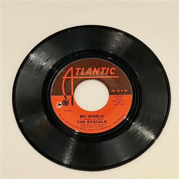 The Rascals My World 45 Album