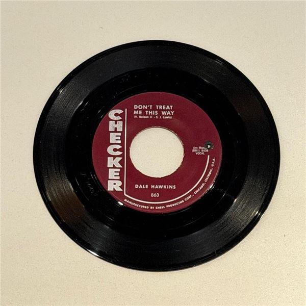 Dale Hawkins Don't Treat Me This Way 45 Album