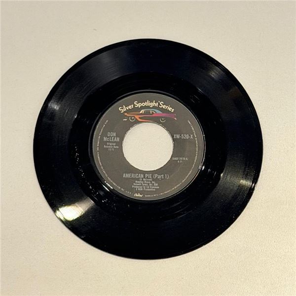 Don McLean American Pie 45 Album