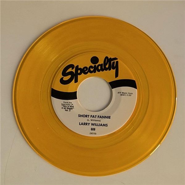 Larry Williams Short Fat Fannie 45 Album