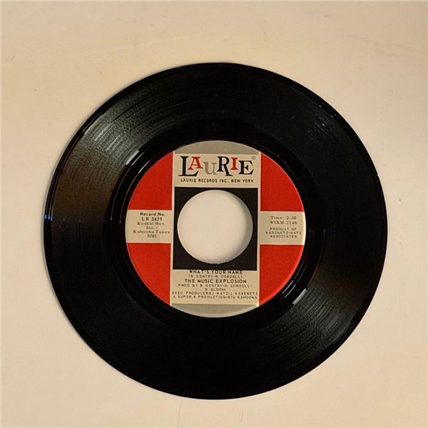 The Music Explosion What's Your Name 45 Album
