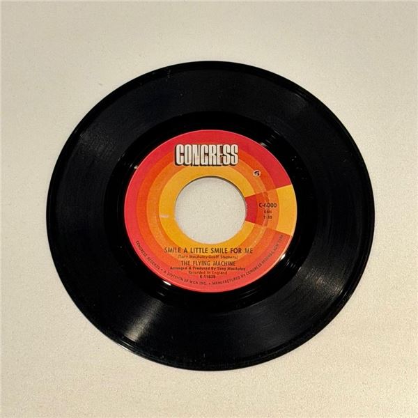 The Flying Machine Smile a Little Smile for Me 45 Album