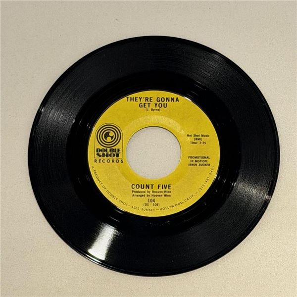 Count Five They're Gonna Get You 45 Album