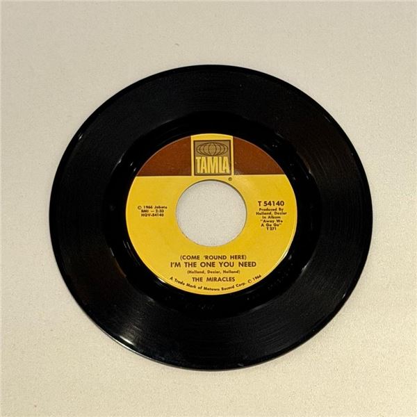 The Miracles I'm the One You Need 45 Album