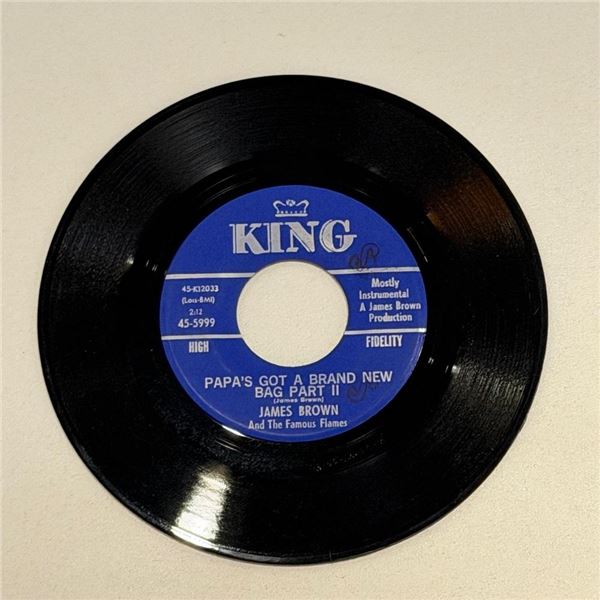 James Brown Papa's Got A Brand New Bag 45 Album