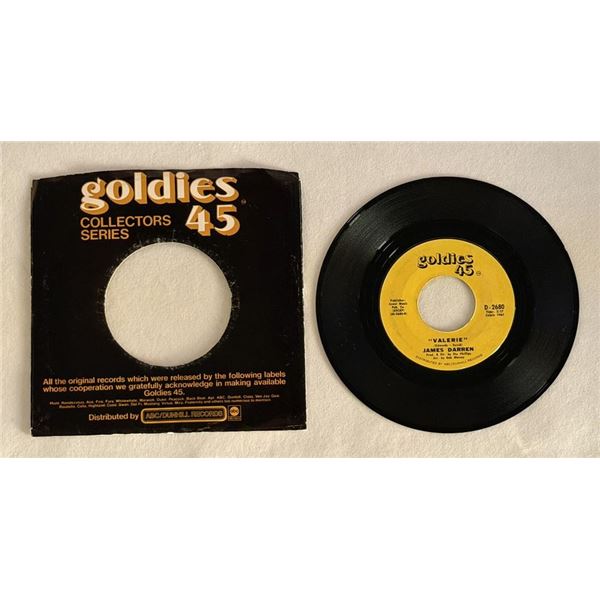 James Darren Valerie 45 Album