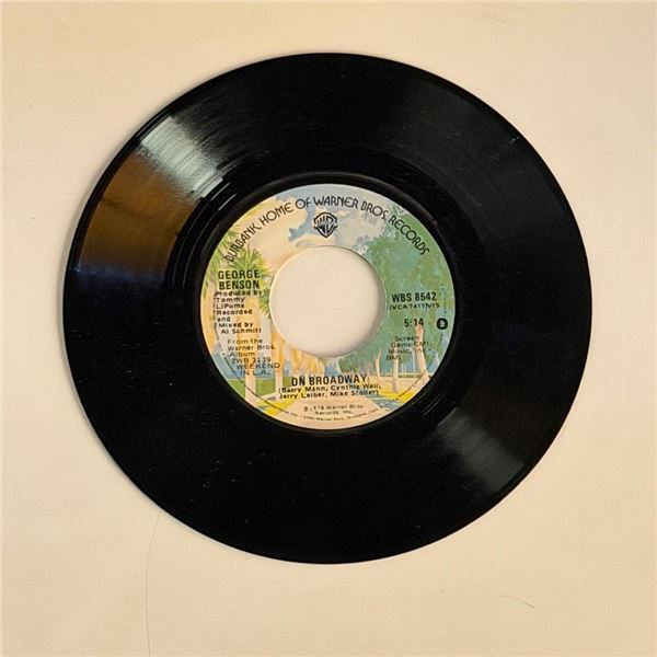 George Benson On Broadway 45 Album