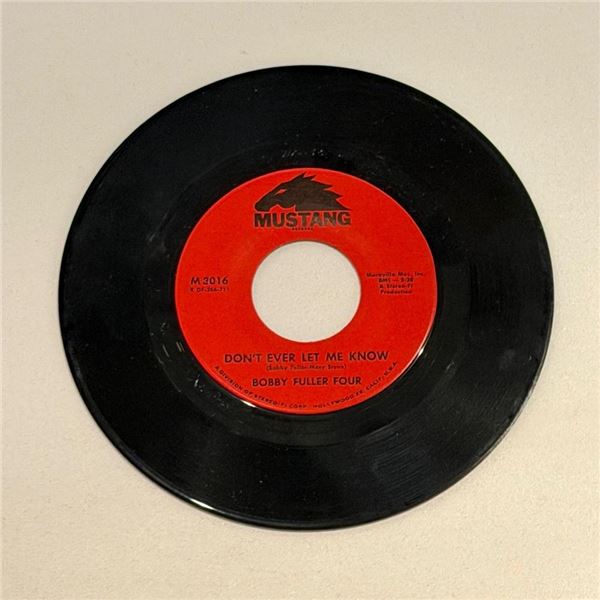 Bobby Fuller Four Don't Ever Let Me Know 45 Album