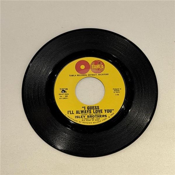 Isley Brothers I Guess I'll Always Love You 45 Album