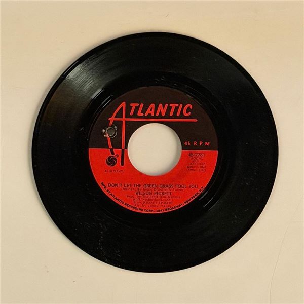 Wilson Pickett Don't Let the Green Grass Fool You 45 Album