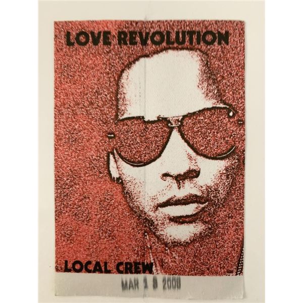 Lenny Kravitz Love Revolution 2008 Backstage Pass