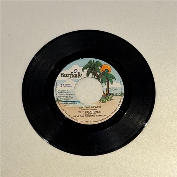 The Chairmen On the Beach 45 Album