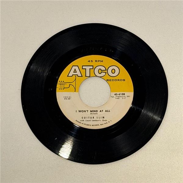 Guitar Slim I Won't Mind at All 45 Album