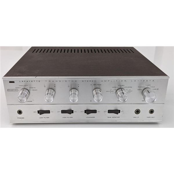 Lafayette LA-125TA Transistor Stereo Amplifier