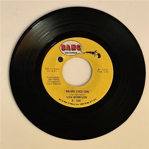 Van Morrison Brown Eyed Girl 45 Album