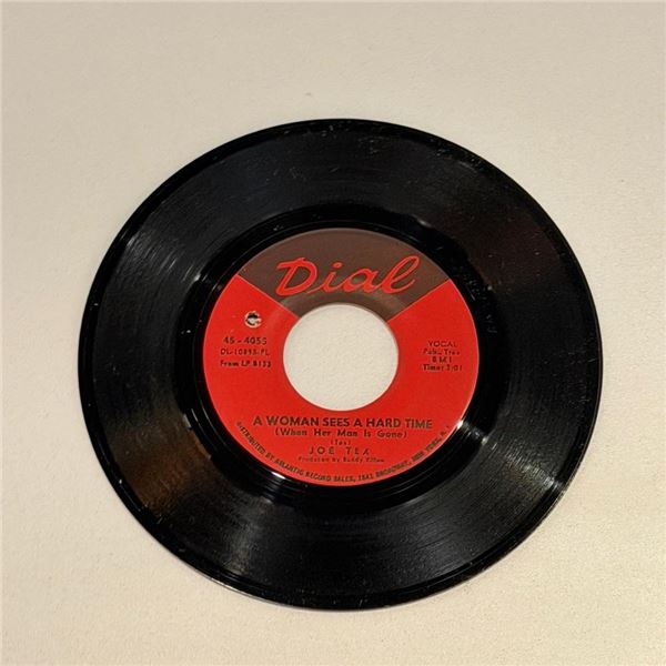 Joe Tex A Woman Sees a Hard Time 45 Album