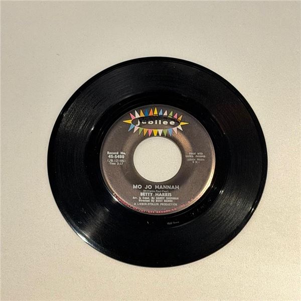 Betty Harris Mo Jo Hannah 45 Album