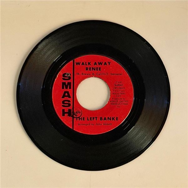 The Left Banke Walk Away Renee 45 Album