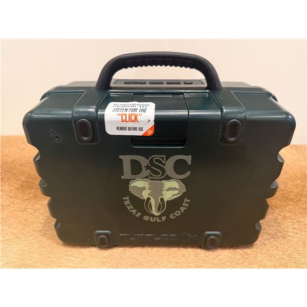 TurtleBox Gen 3 Speaker - ONE OF A KIND - Custom Engraved with DSC TX Gulf Coast Logo