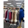 Image 5 : ALASKA FUR GALLERY:  Black Italian Loro Piana 100% Super Fine Wool Cape with Fox fur Collar and Trim
