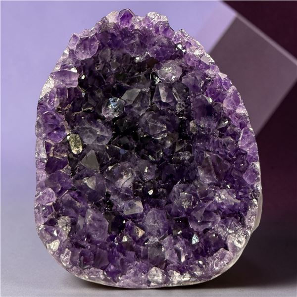 Amethyst Geode Polished 3.45 inch