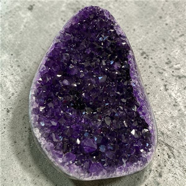 Amethyst Geode Polished 3.99 inch