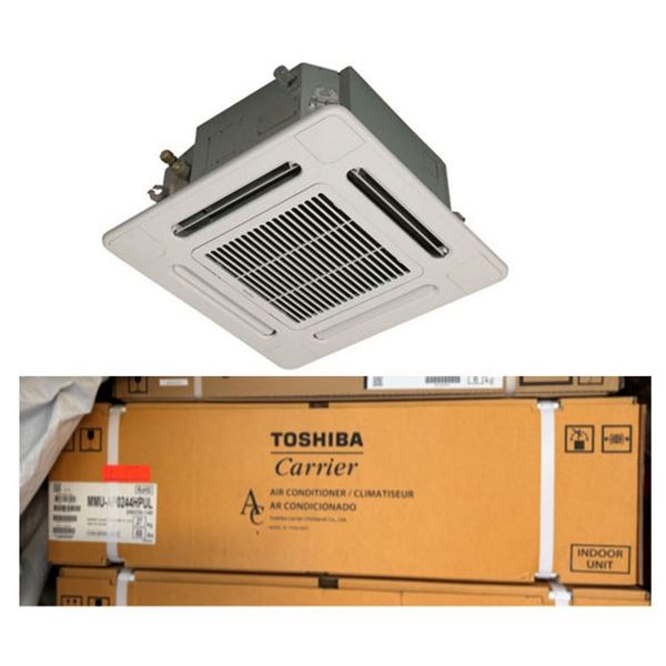 Carrier MMU-AP0244HPUL Toshiba Ductless Variable Flow (VRF) 24,000 Btu Indoor Heat Pump 4-Way Casset